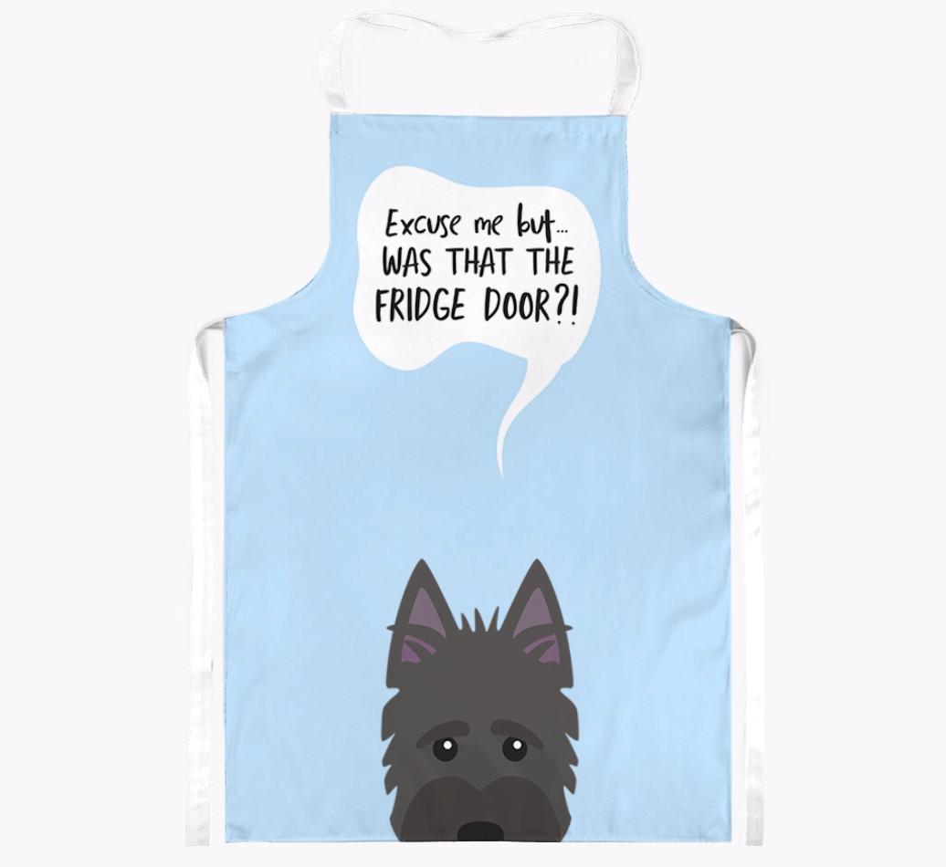 Was That The Fridge Door: Personalized {breedFullName} Apron