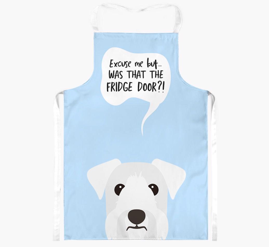 Was That The Fridge Door: Personalized {breedFullName} Apron