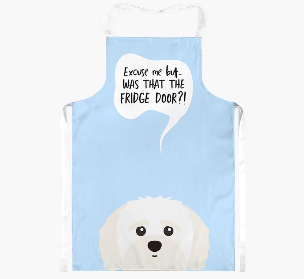 Was That The Fridge Door: Personalized {breedFullName} Apron