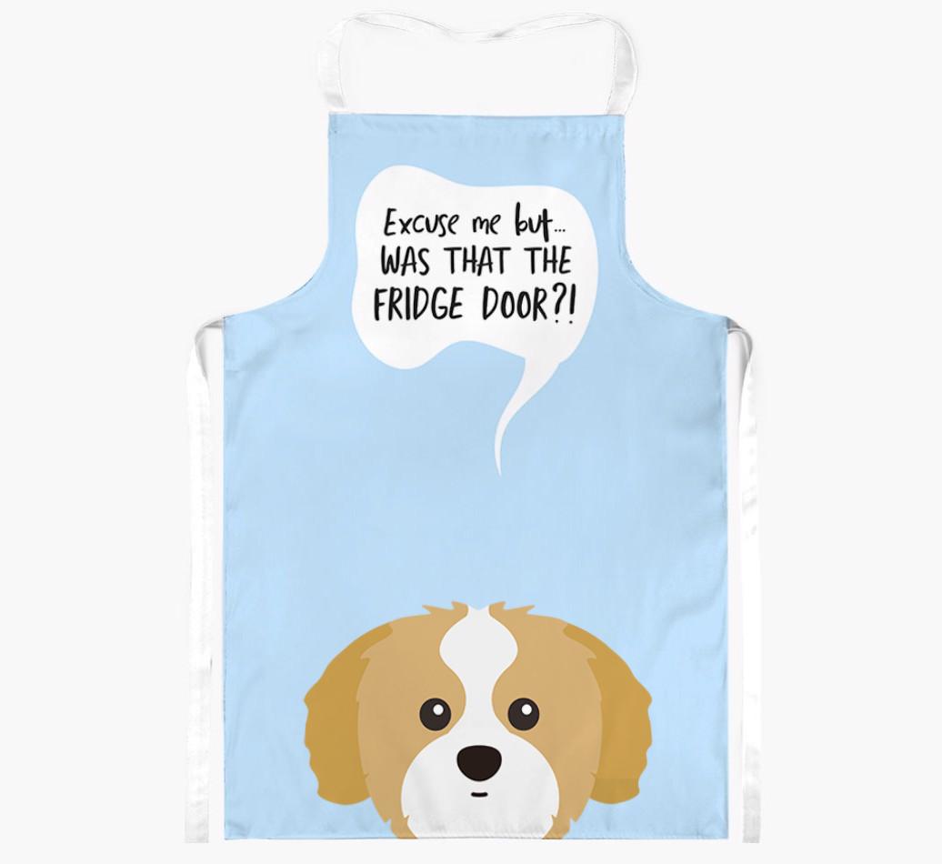 Was That The Fridge Door: Personalized {breedFullName} Apron