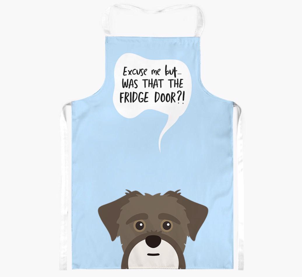 Was That The Fridge Door: Personalized {breedFullName} Apron