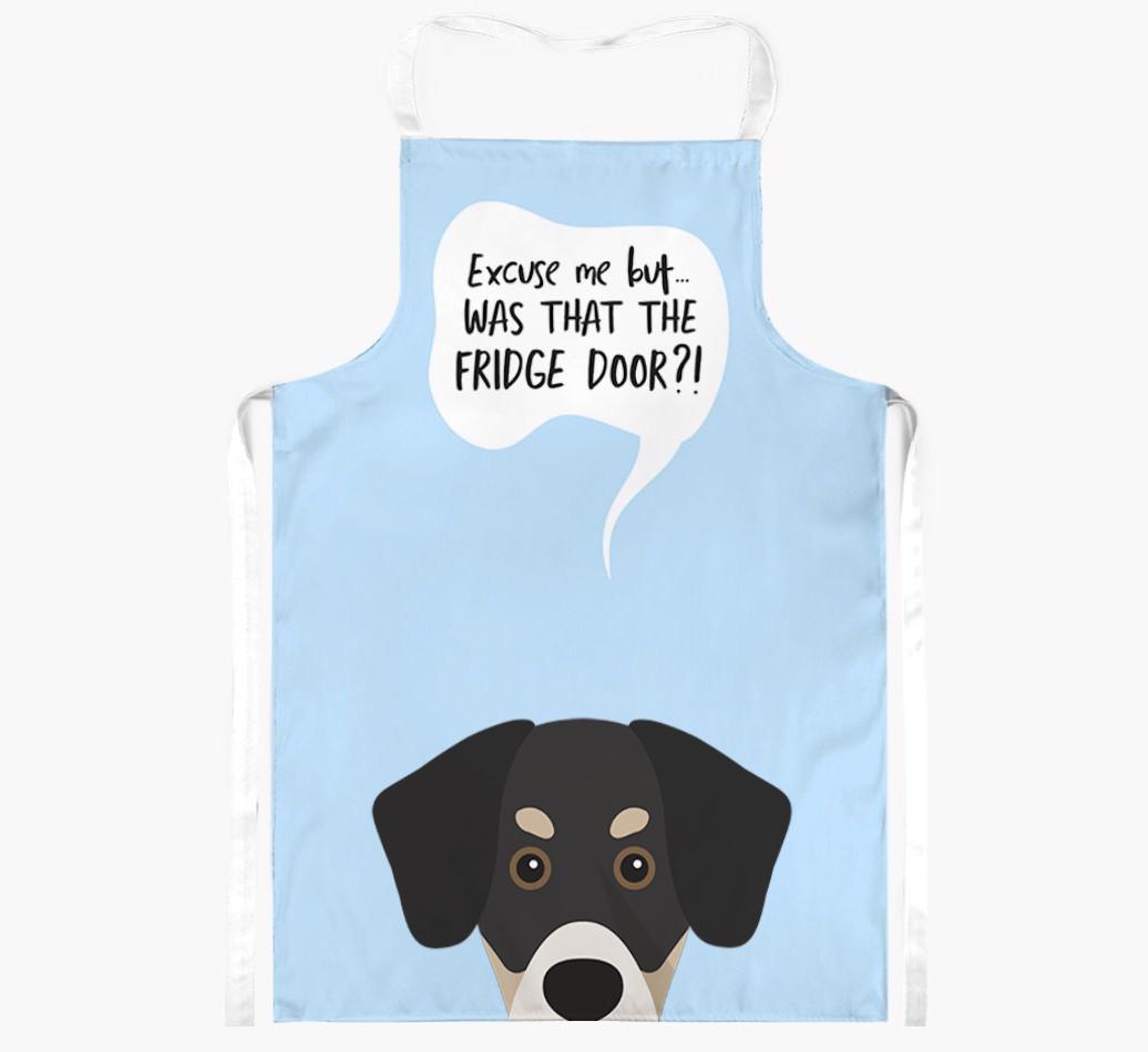 Was That The Fridge Door: Personalized {breedFullName} Apron
