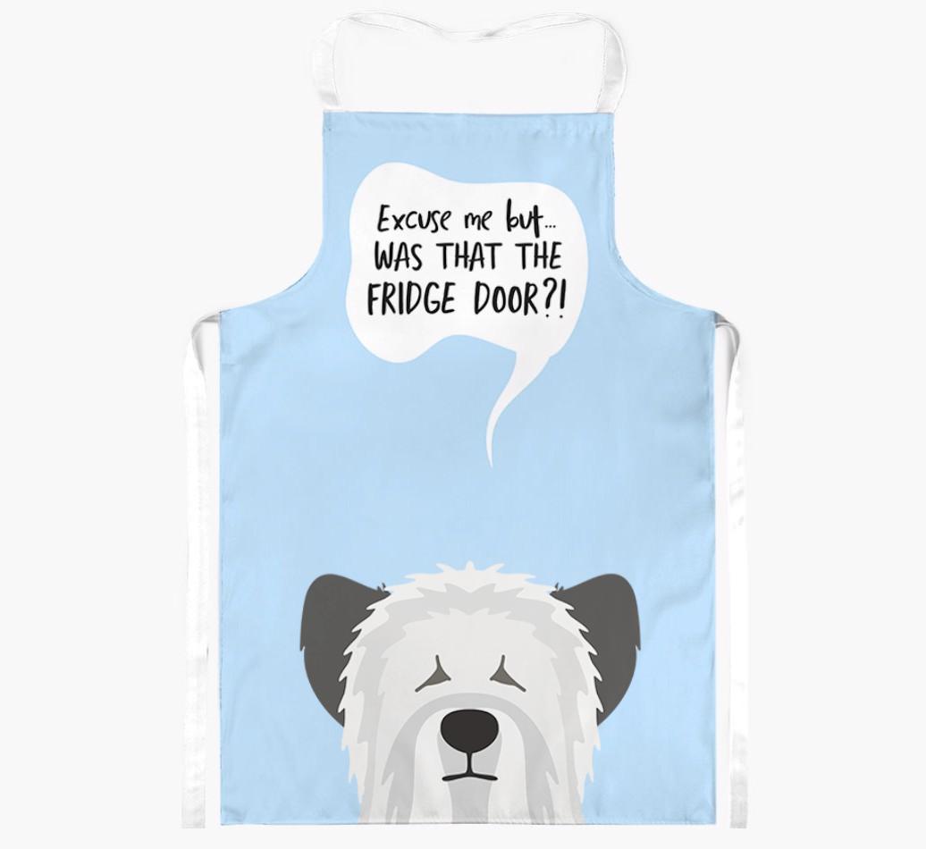 Was That The Fridge Door: Personalized {breedFullName} Apron