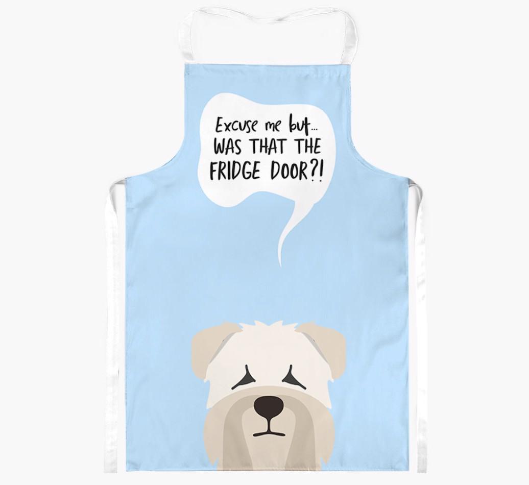 Was That The Fridge Door: Personalized {breedFullName} Apron