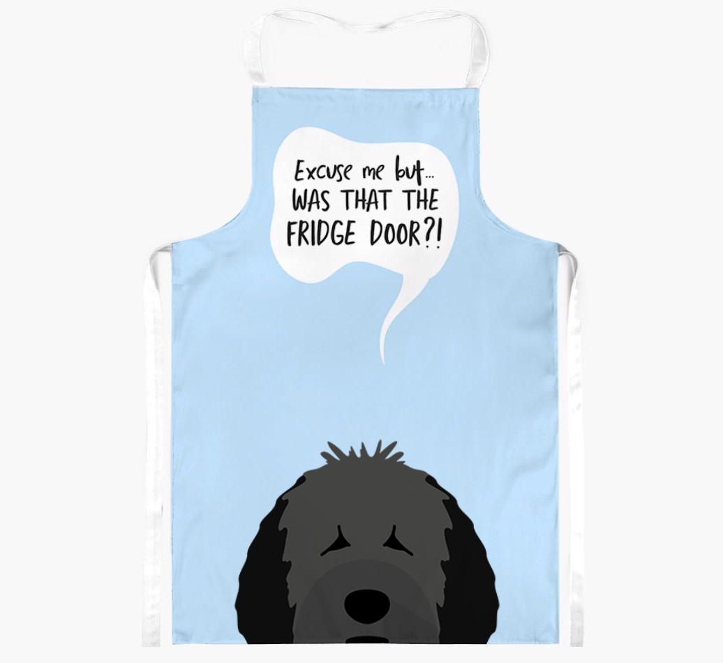 Was That The Fridge Door: Personalized {breedFullName} Apron