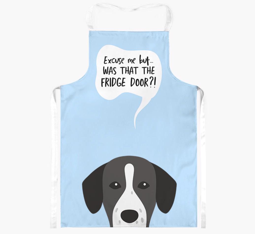 Was That The Fridge Door: Personalized {breedFullName} Apron