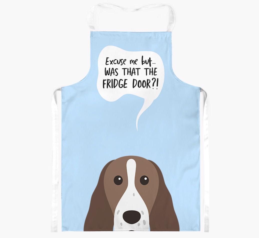 Was That The Fridge Door: Personalized {breedFullName} Apron