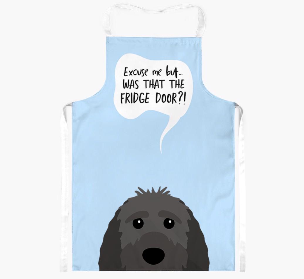 Was That The Fridge Door: Personalized {breedFullName} Apron