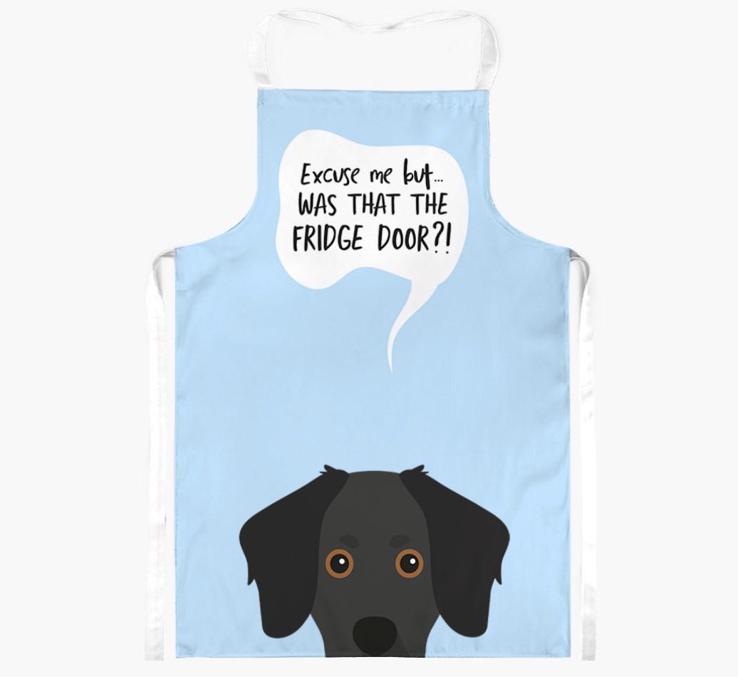 Was That The Fridge Door: Personalized {breedFullName} Apron