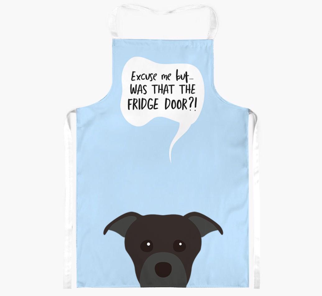 Was That The Fridge Door: Personalized {breedFullName} Apron