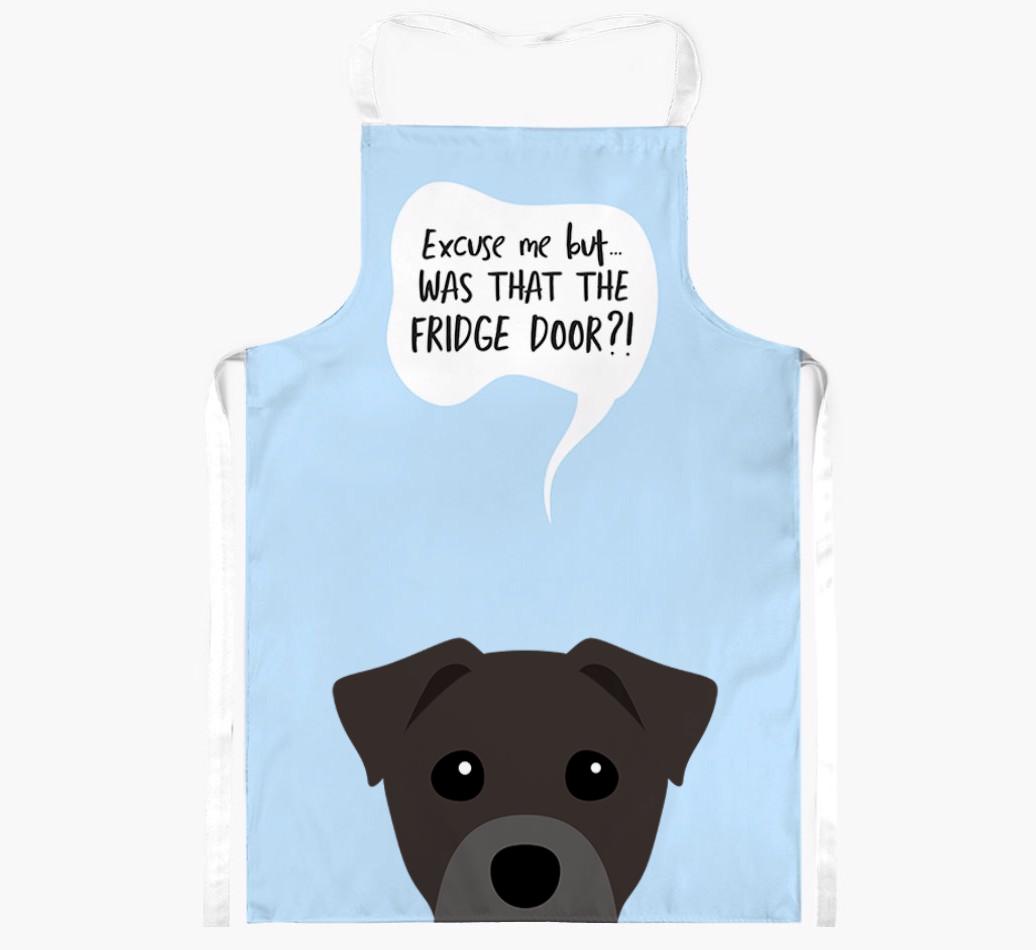 Was That The Fridge Door: Personalized {breedFullName} Apron