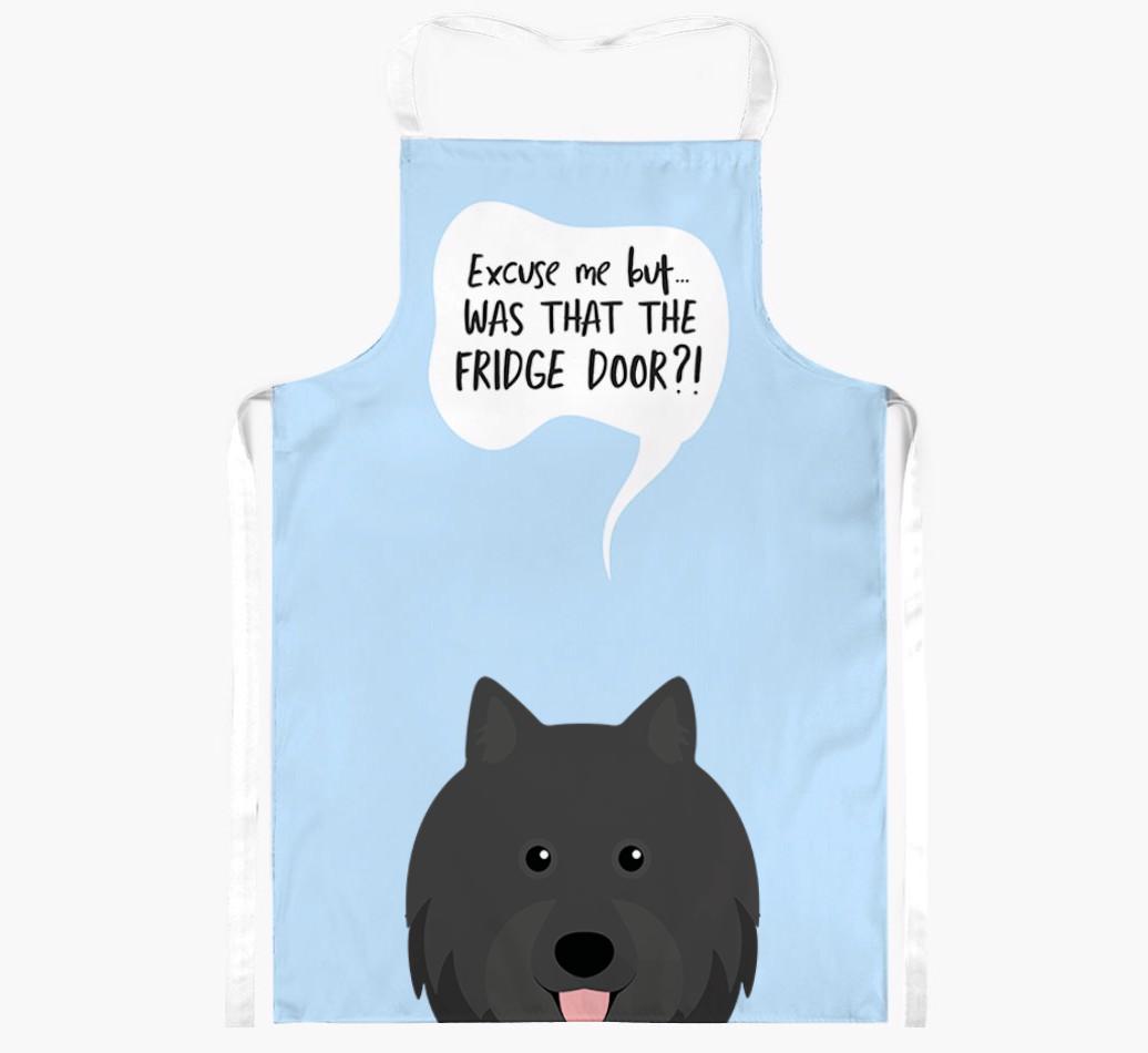 Was That The Fridge Door: Personalized {breedFullName} Apron