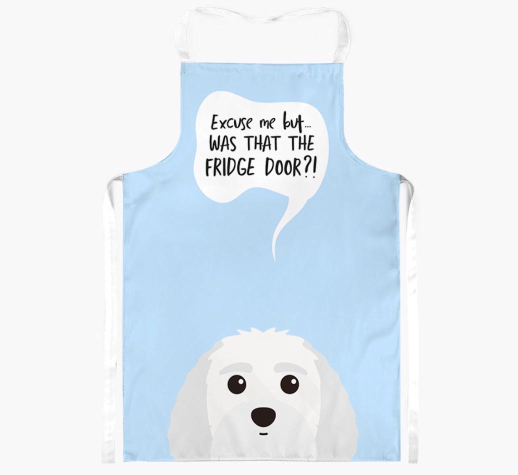 Was That The Fridge Door: Personalized {breedFullName} Apron