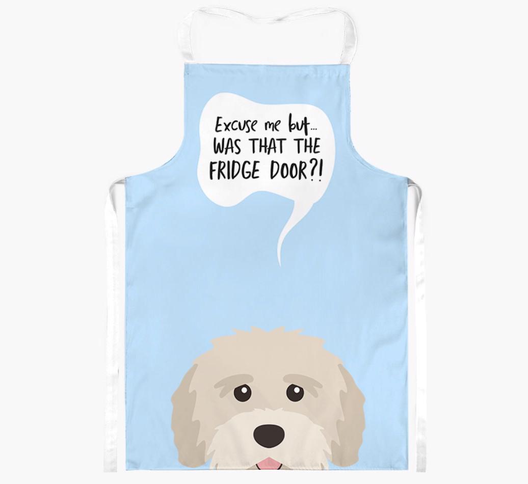 Was That The Fridge Door: Personalized {breedFullName} Apron