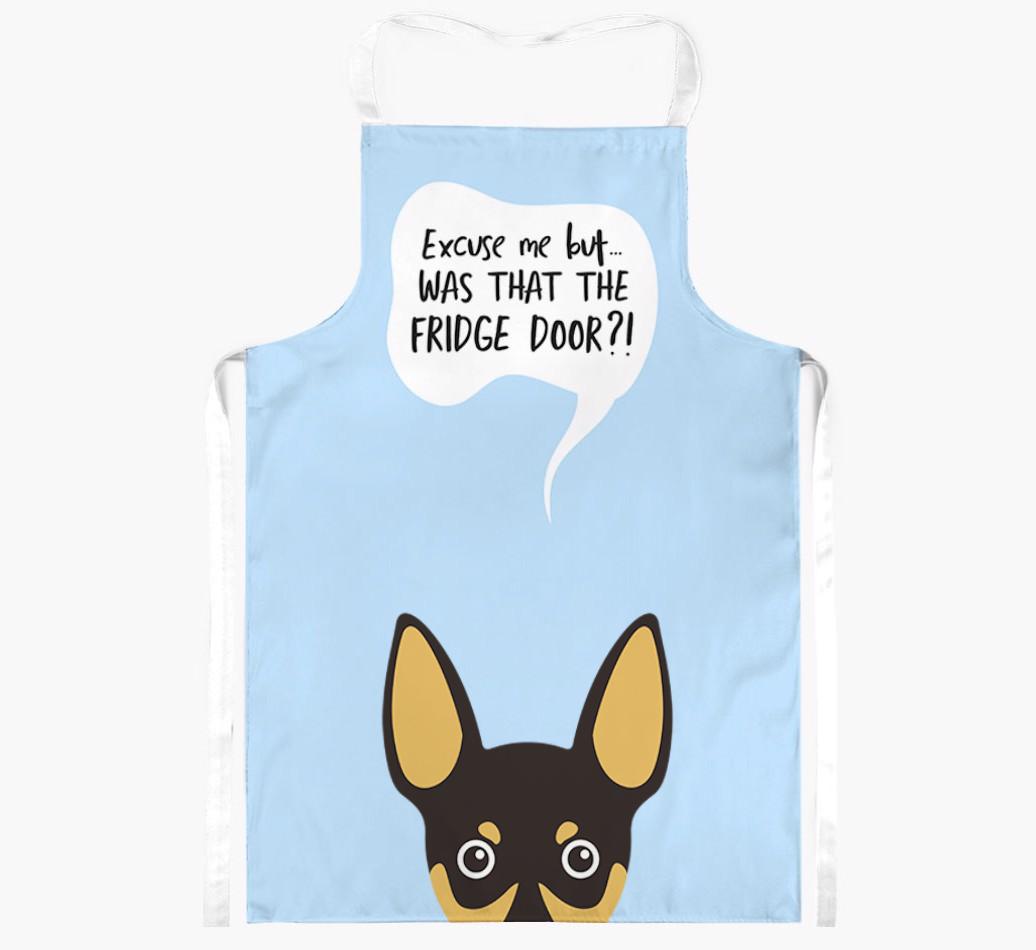 Was That The Fridge Door: Personalized {breedFullName} Apron