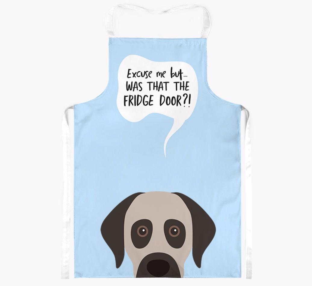 Was That The Fridge Door: Personalized {breedFullName} Apron