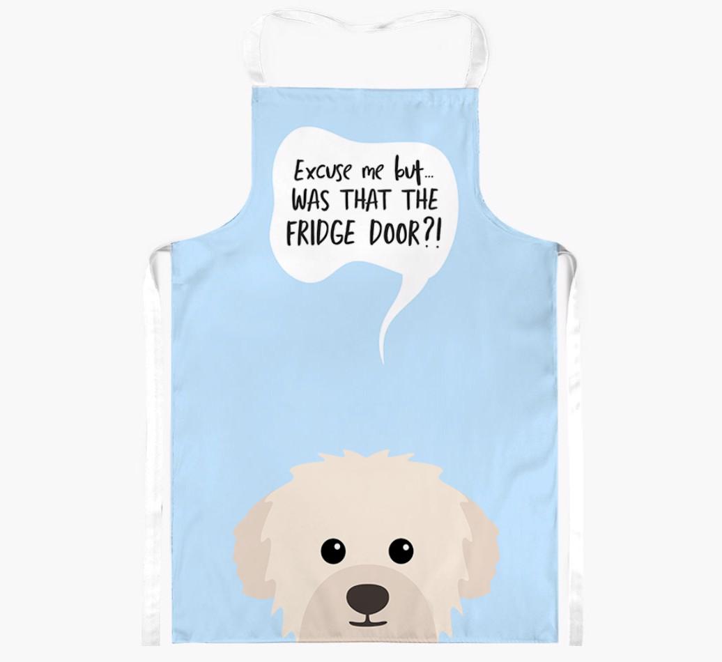 Was That The Fridge Door: Personalized {breedFullName} Apron