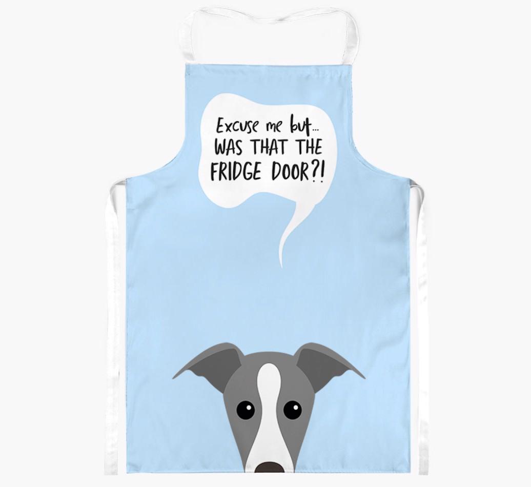 Was That The Fridge Door: Personalized {breedFullName} Apron