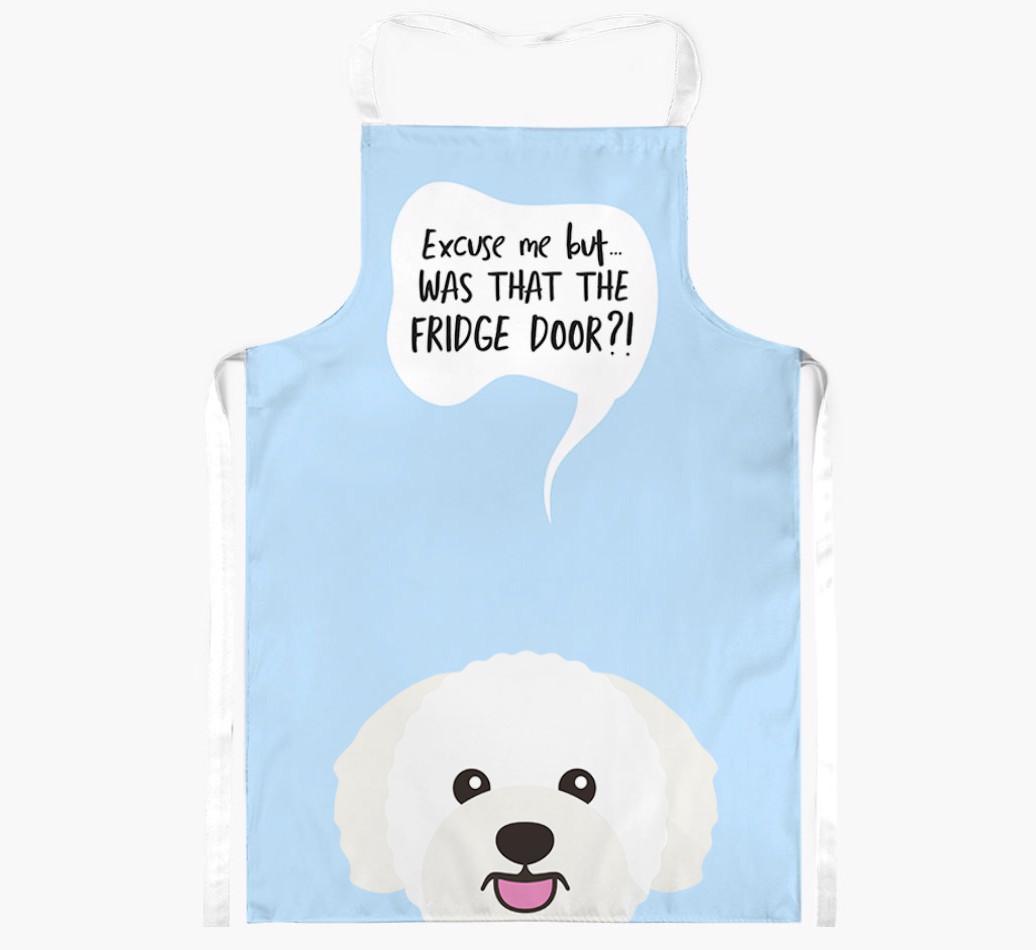 Was That The Fridge Door: Personalized {breedFullName} Apron