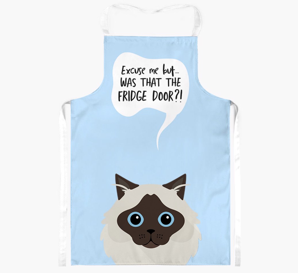 Was That The Fridge Door: Personalised {breedShortName} Apron