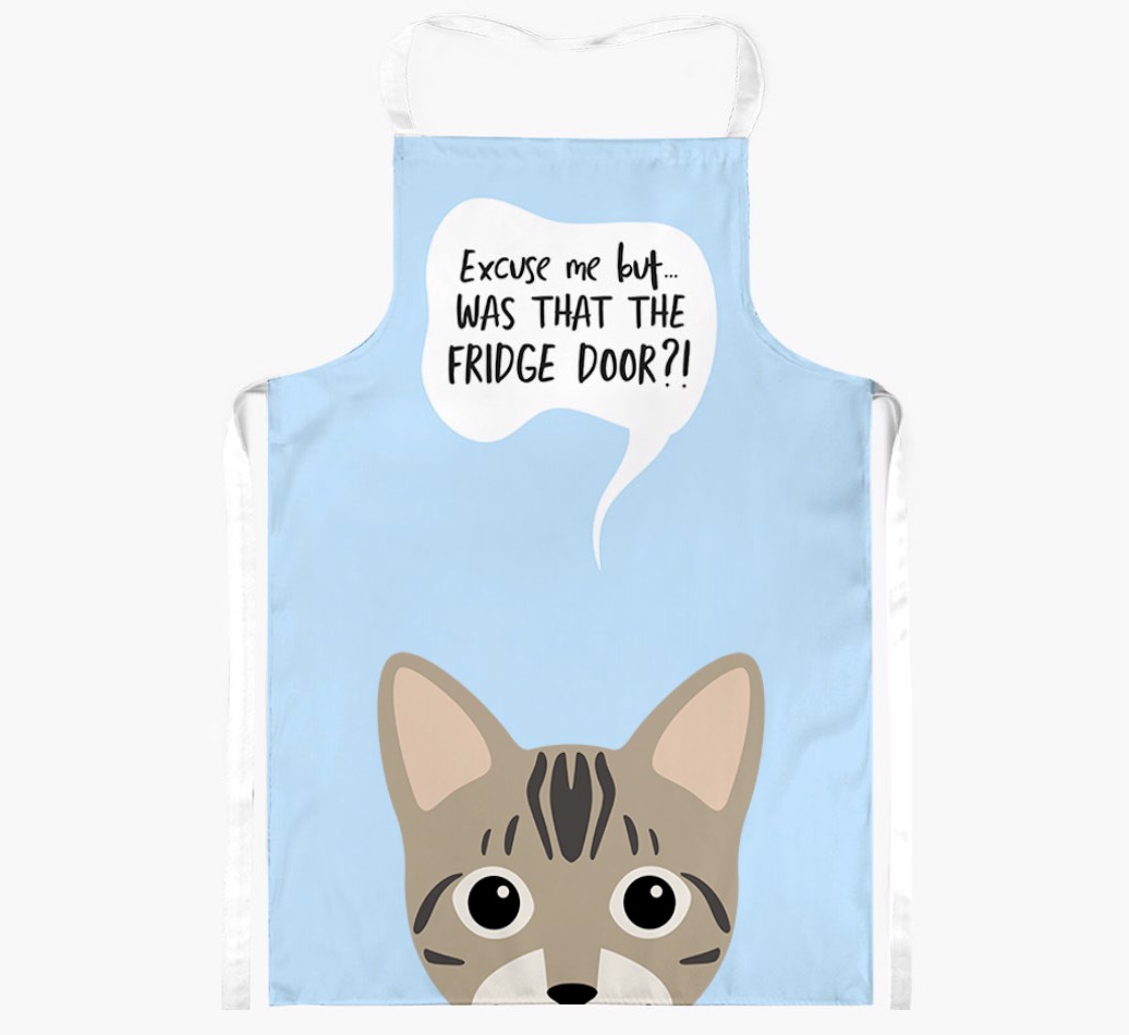 Was That The Fridge Door: Personalised {breedShortName} Apron