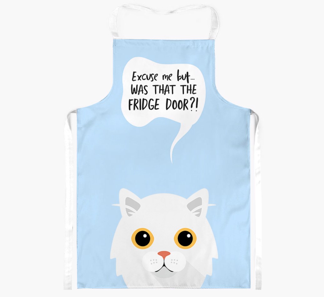 Was That The Fridge Door: Personalised {breedShortName} Apron