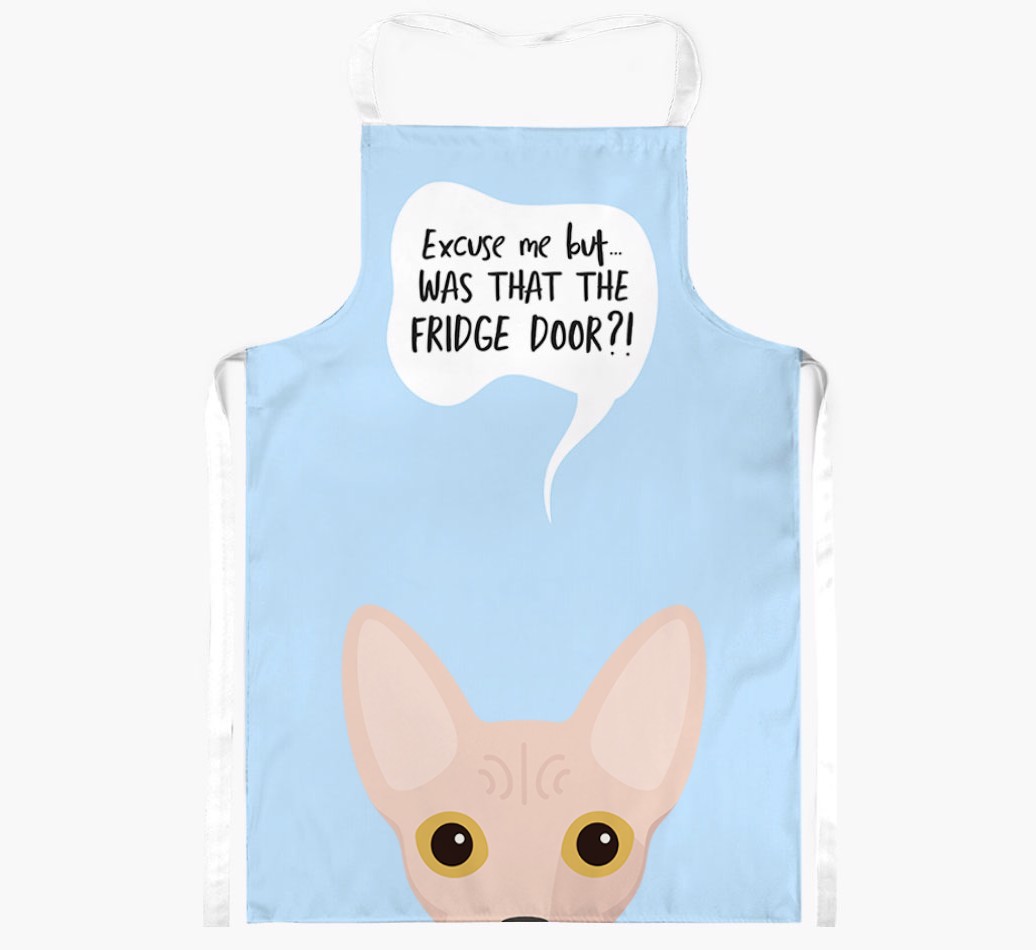 Was That The Fridge Door: Personalised {breedShortName} Apron