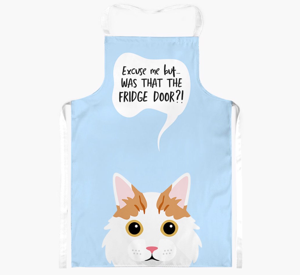Was That The Fridge Door: Personalised {breedShortName} Apron