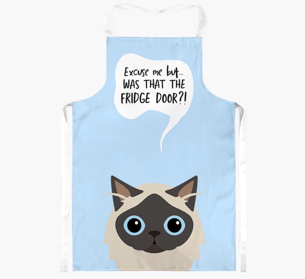Was That The Fridge Door: Personalized {breedShortName} Apron