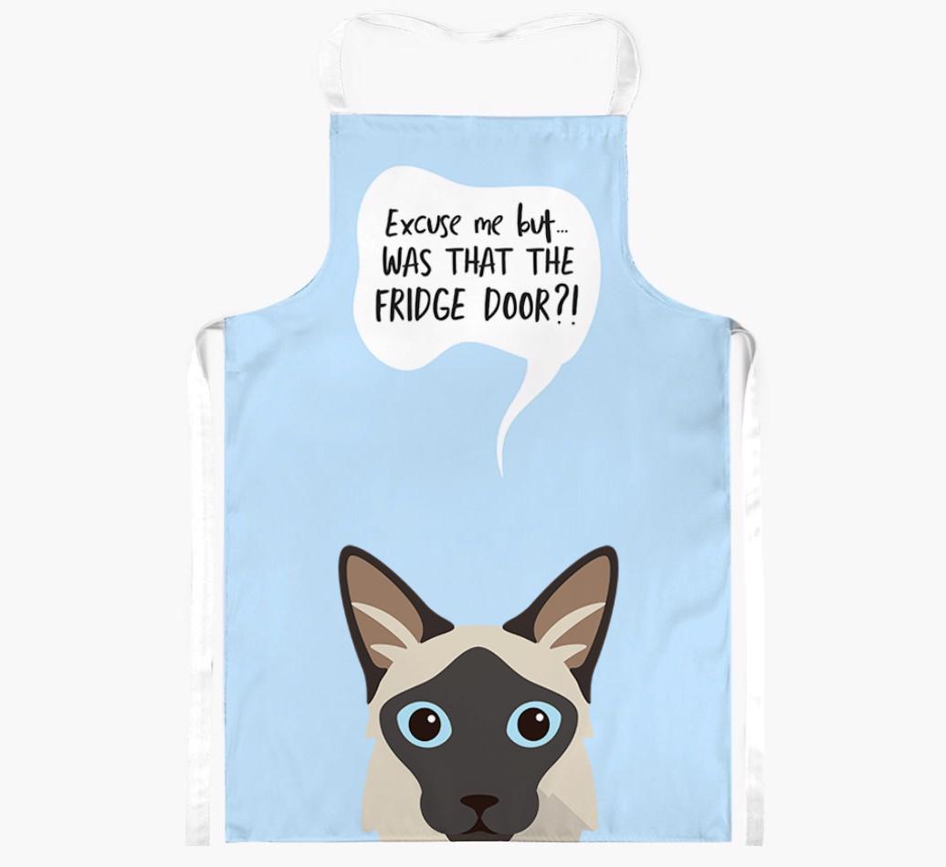 Was That The Fridge Door: Personalized {breedShortName} Apron
