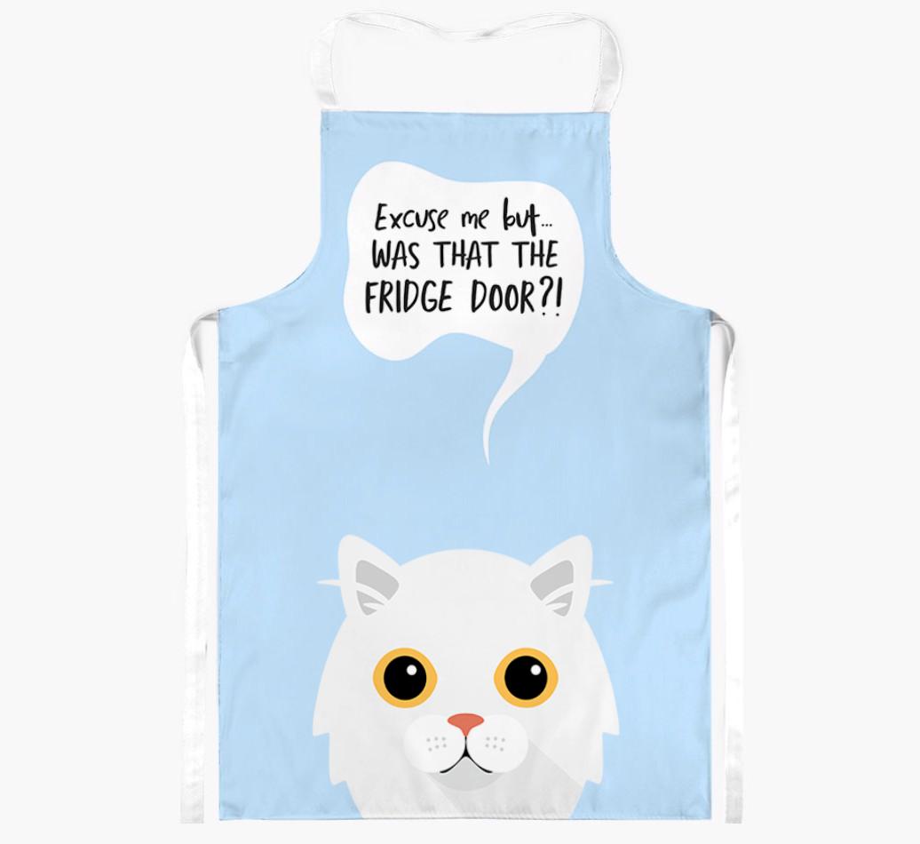 Was That The Fridge Door: Personalized {breedShortName} Apron