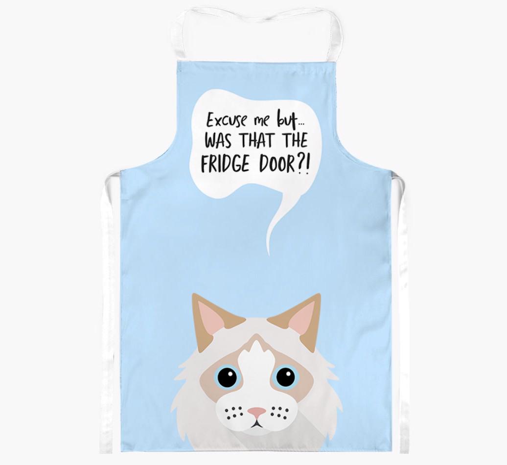 Was That The Fridge Door: Personalized {breedShortName} Apron