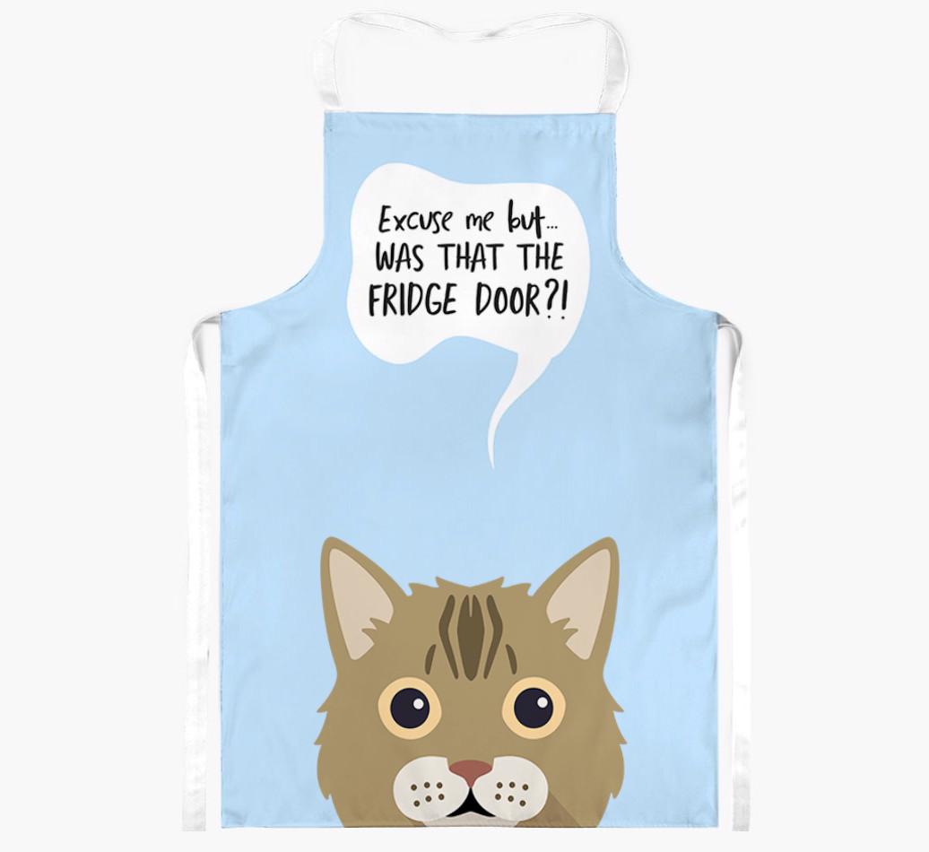 Was That The Fridge Door: Personalized {breedShortName} Apron