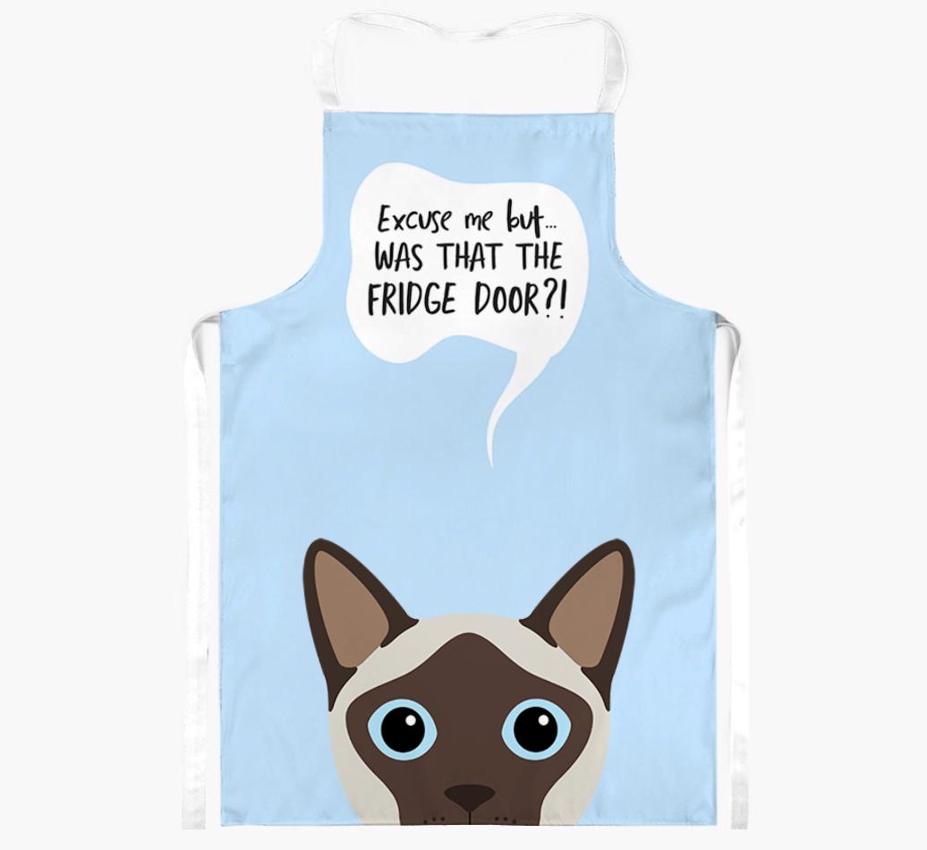 Was That The Fridge Door: Personalized {breedShortName} Apron