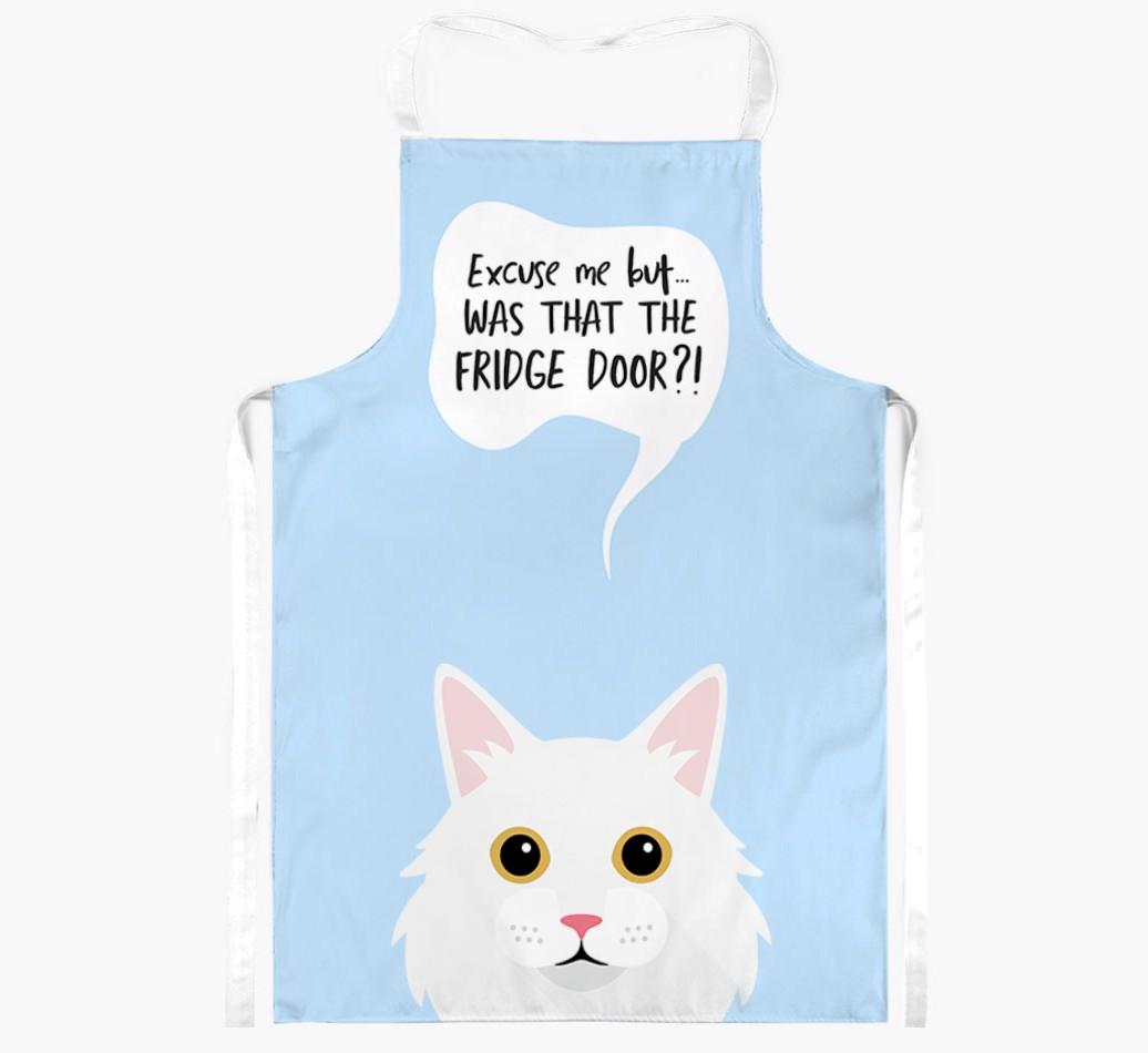 Was That The Fridge Door: Personalized {breedShortName} Apron