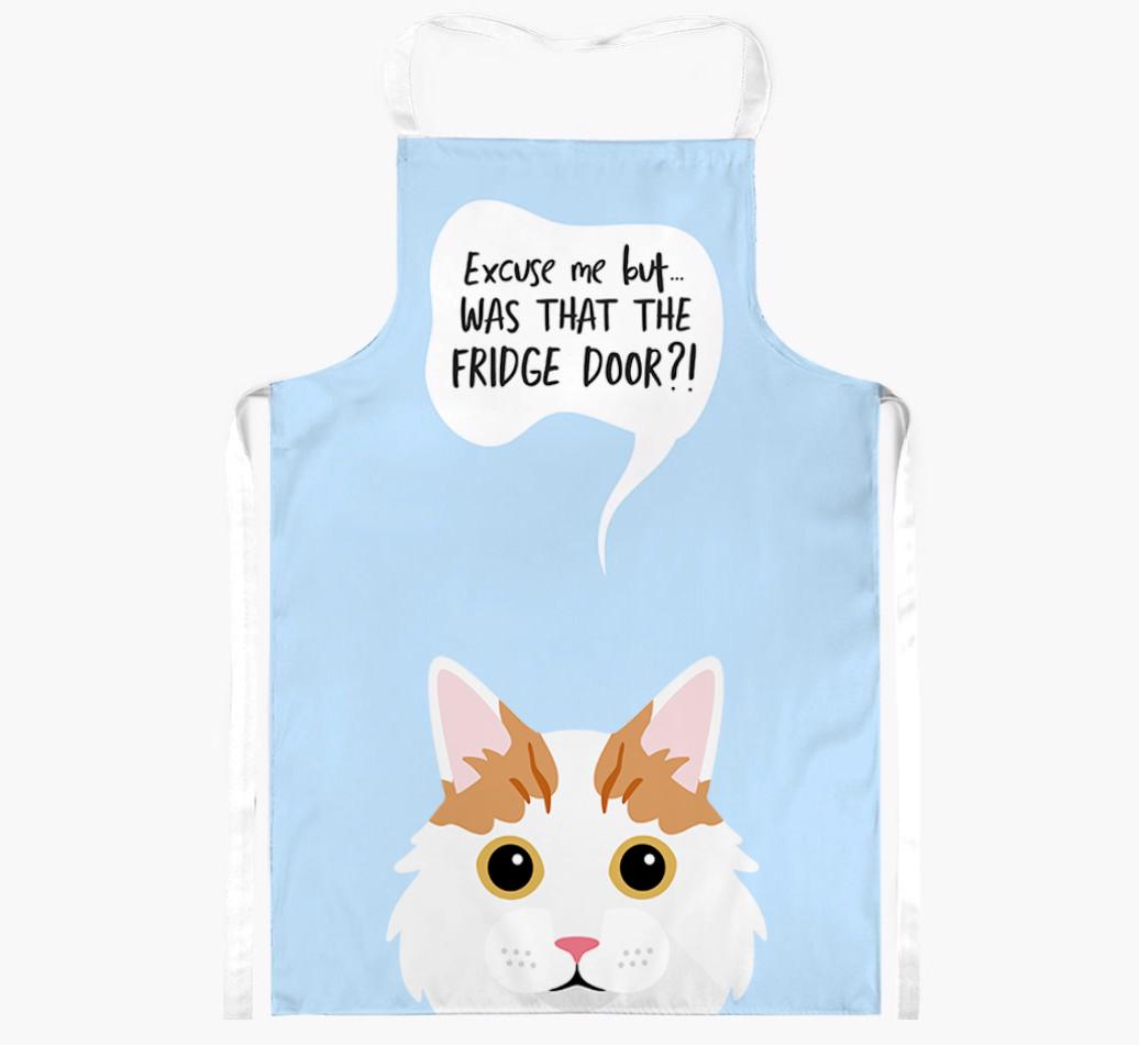 Was That The Fridge Door: Personalized {breedShortName} Apron