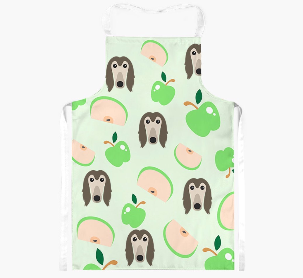 Fruit Pattern: Personalised {breedFullName} Apron (Various Patterns)