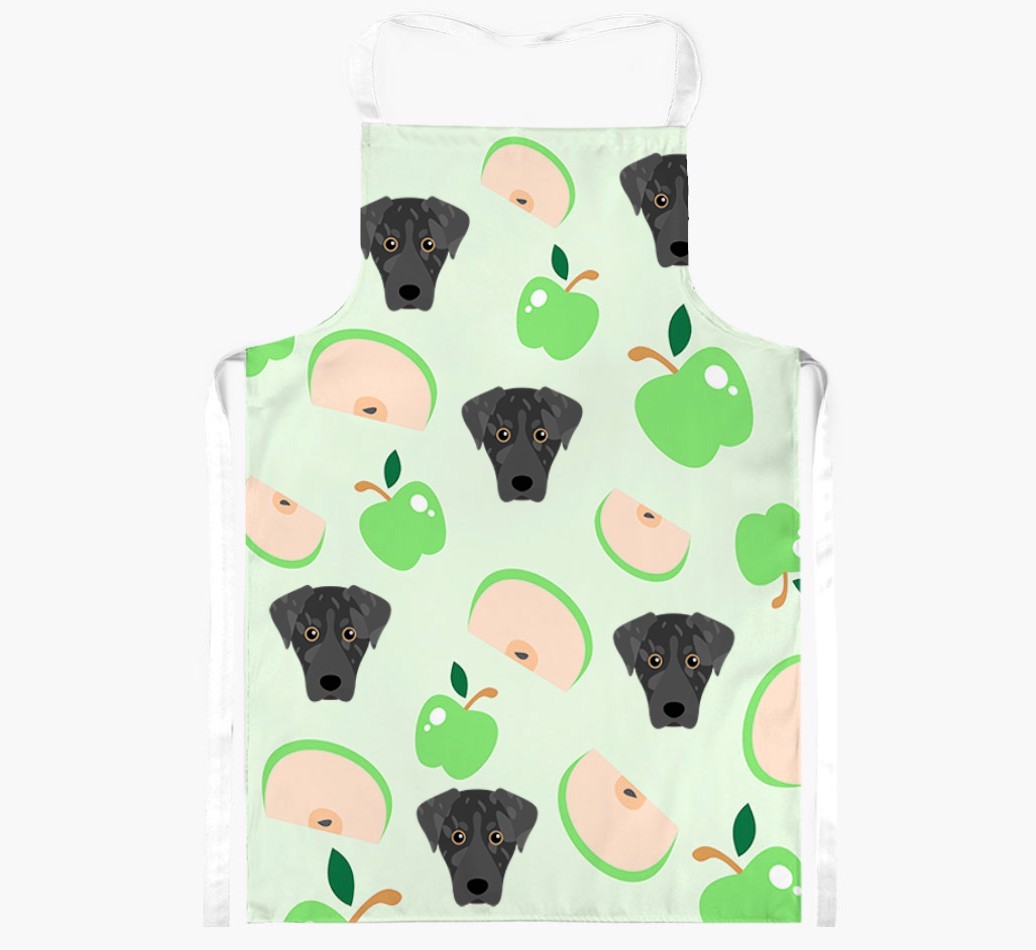 Fruit Pattern: Personalized {breedFullName} Apron (Various Patterns)