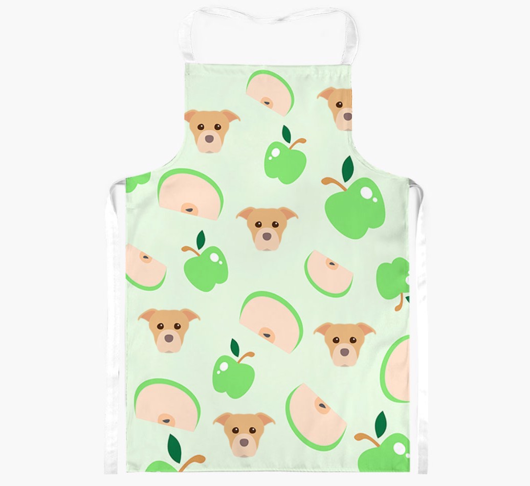 Fruit Pattern: Personalised {breedFullName} Apron (Various Patterns)