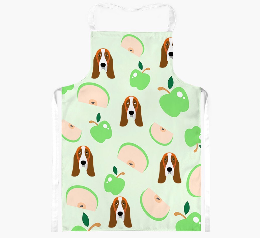 Fruit Pattern: Personalised {breedFullName} Apron (Various Patterns)
