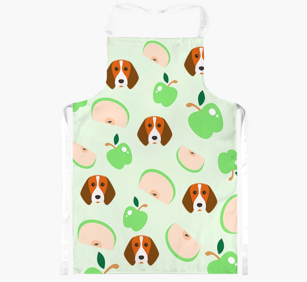 Fruit Pattern: Personalised {breedFullName} Apron (Various Patterns)