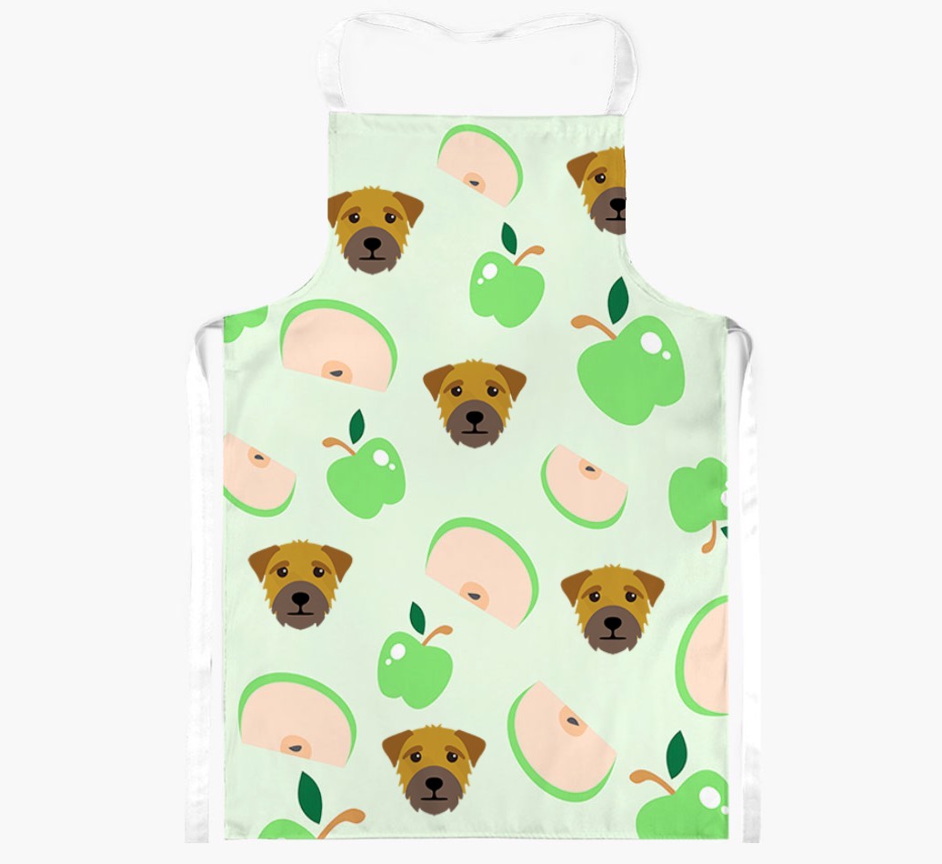 Fruit Pattern: Personalised {breedFullName} Apron (Various Patterns)