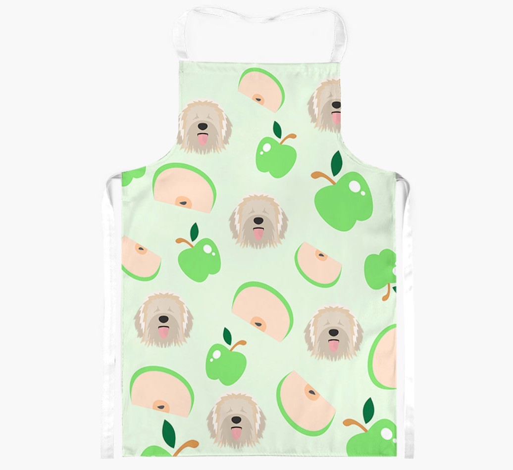 Fruit Pattern: Personalized {breedFullName} Apron (Various Patterns)