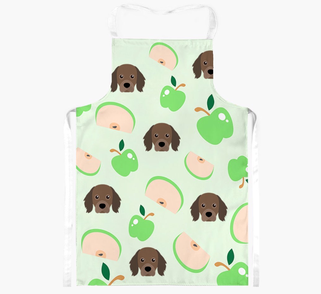 Fruit Pattern: Personalised {breedFullName} Apron (Various Patterns)