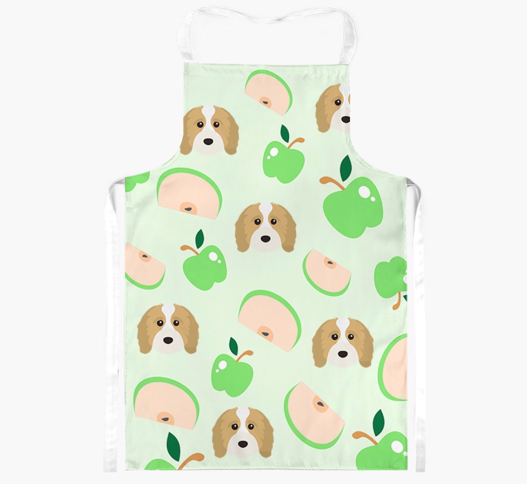 Fruit Pattern: Personalised {breedFullName} Apron (Various Patterns)