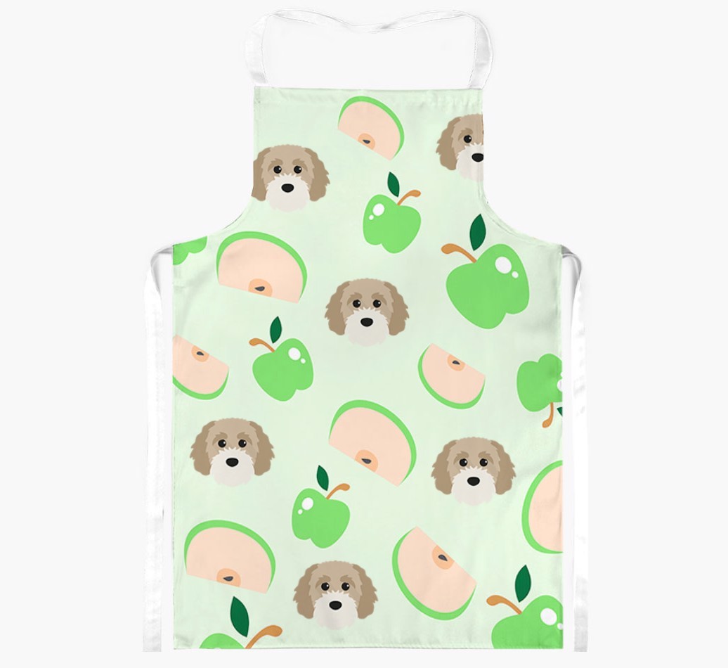 Fruit Pattern: Personalised {breedFullName} Apron (Various Patterns)