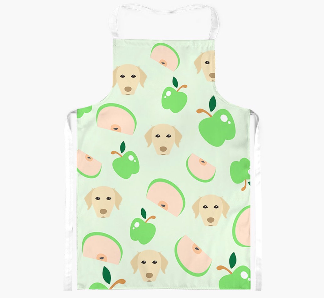 Fruit Pattern: Personalised {breedFullName} Apron (Various Patterns)