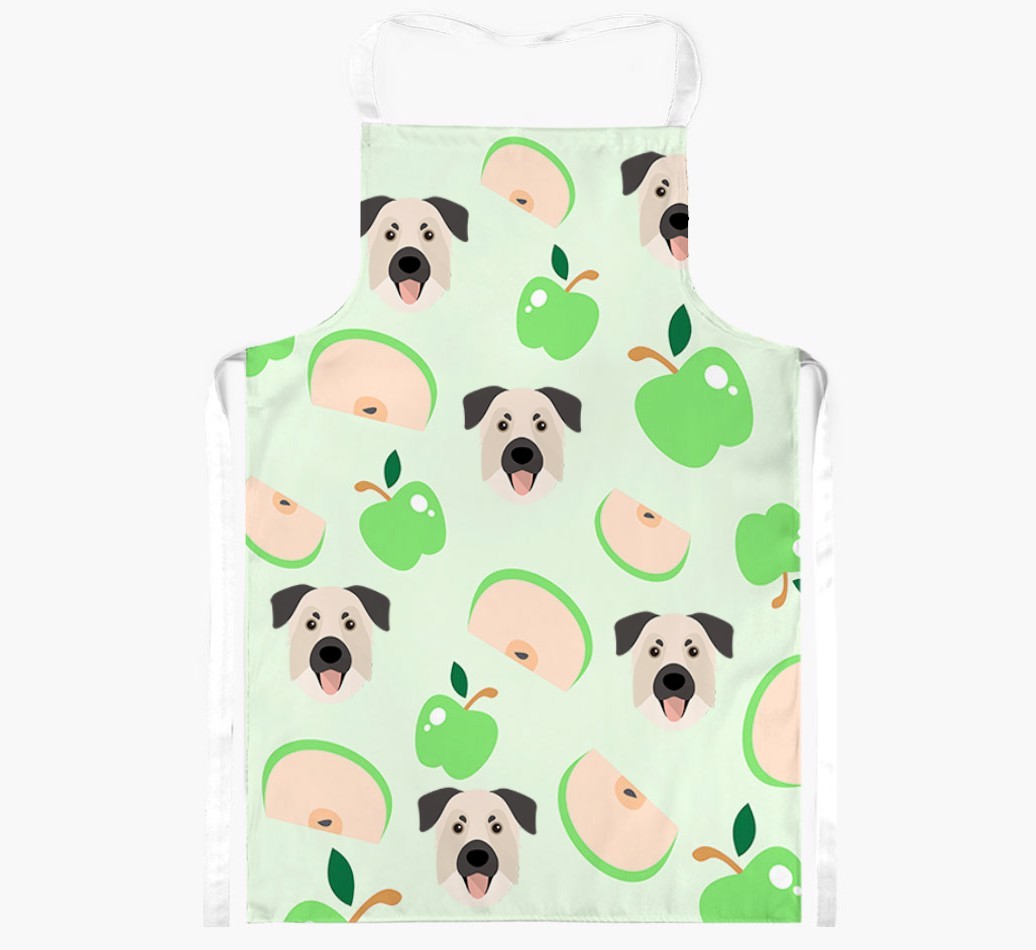 Fruit Pattern: Personalised {breedFullName} Apron (Various Patterns)