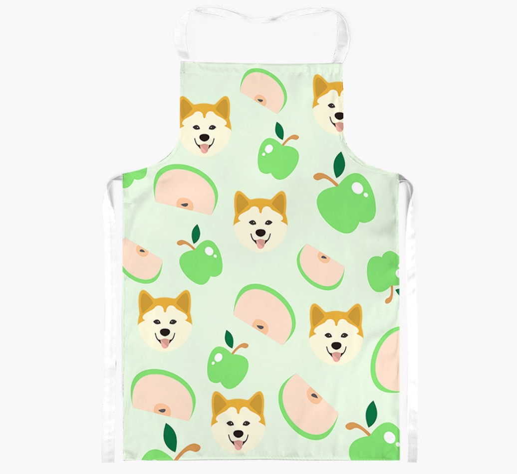 Fruit Pattern: Personalised {breedFullName} Apron (Various Patterns)