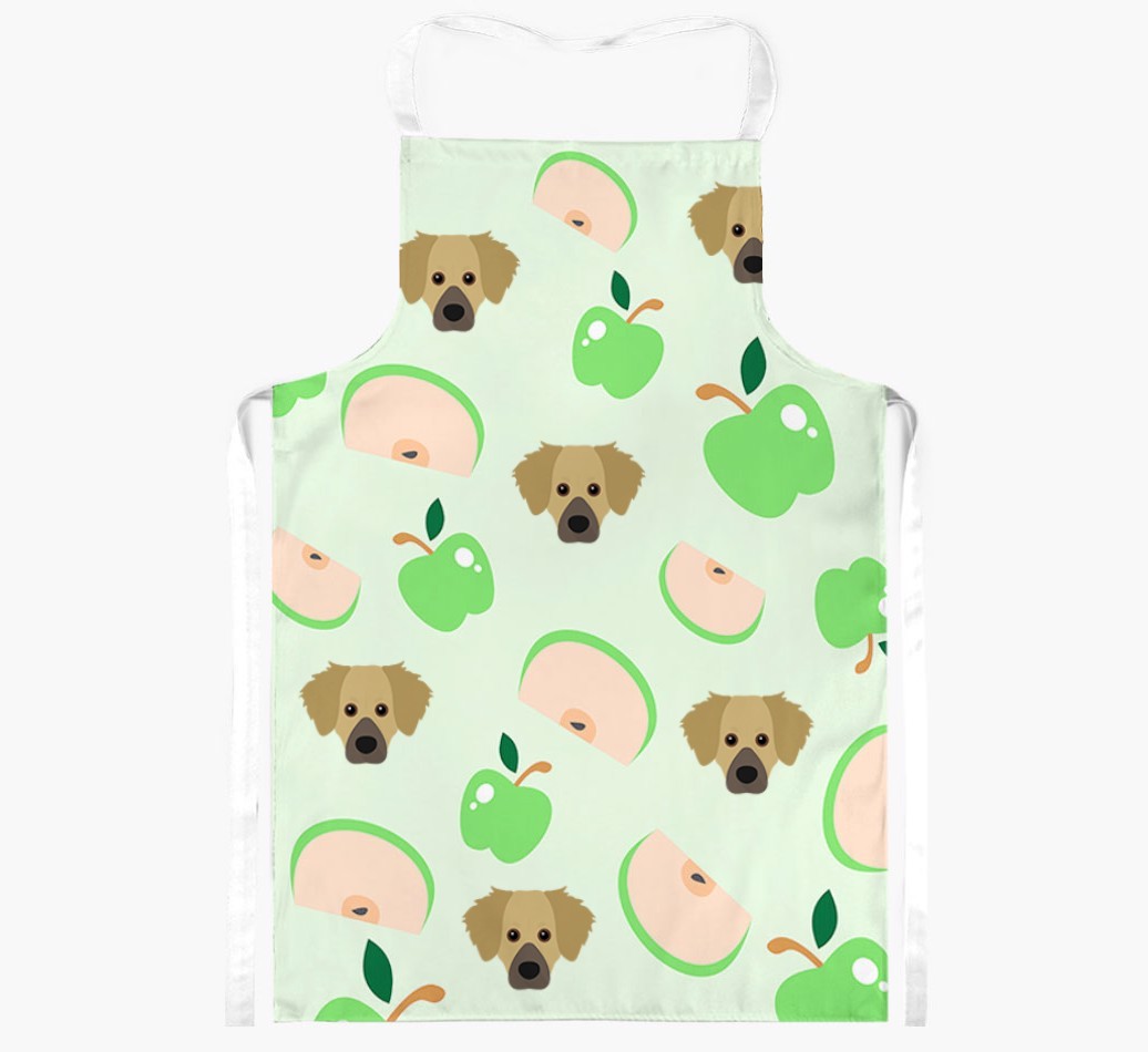 Fruit Pattern: Personalised {breedFullName} Apron (Various Patterns)
